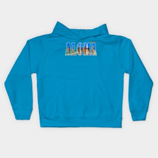 Aloha from Hawaii Kids Hoodie